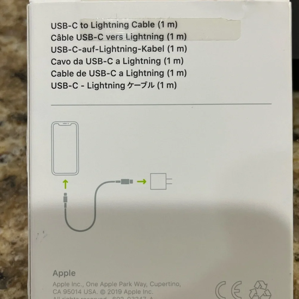 Apple USB-C Lightning Cable